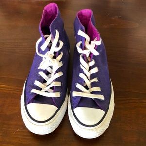 Purple Converse